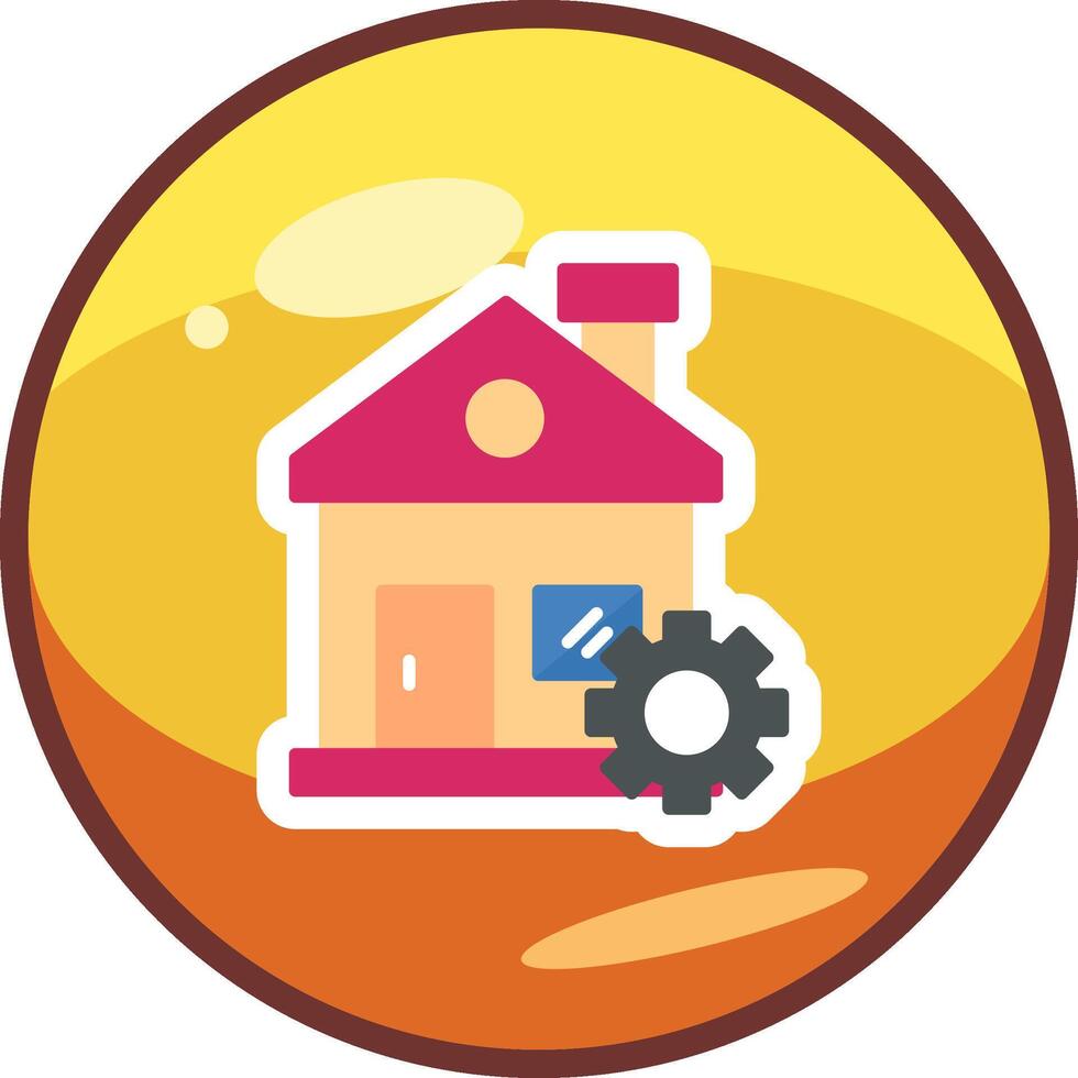 casa reparar vecto icono vector