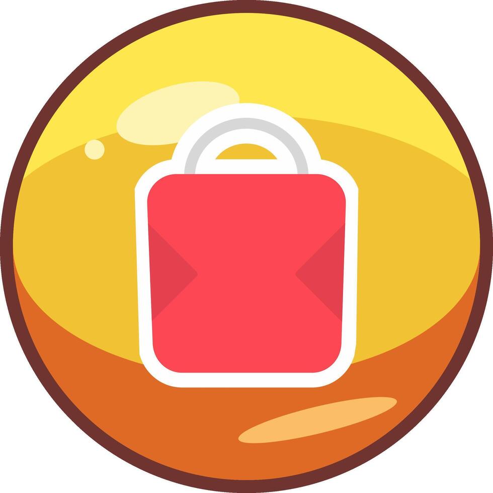 compras bolso vecto icono vector