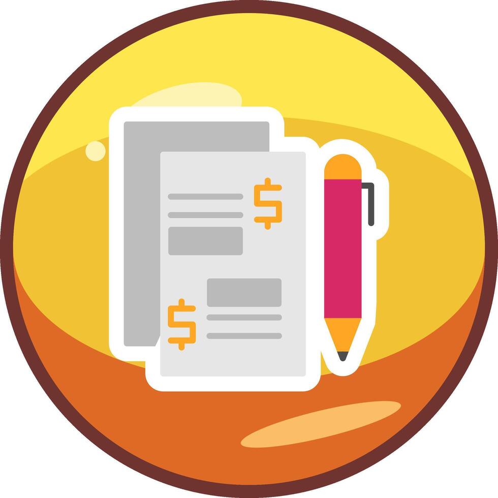 Paid Articles Vector Icon