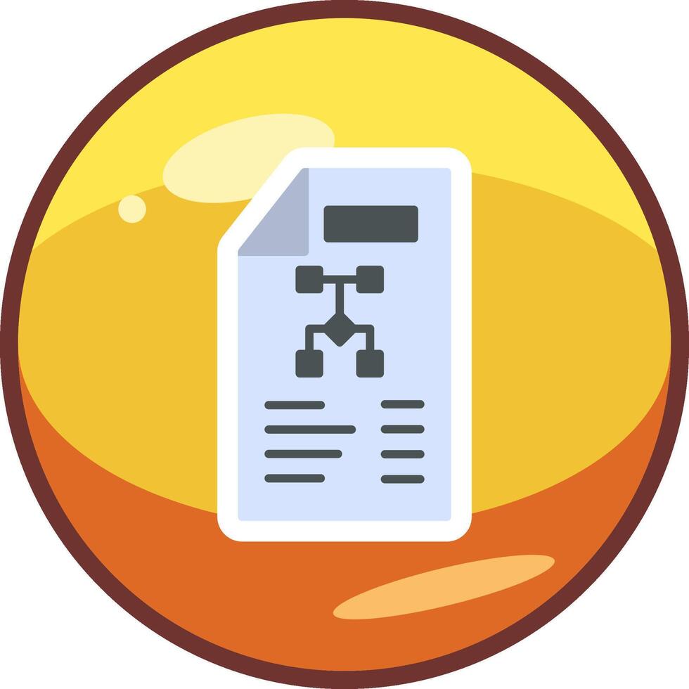 Work File Vecto Icon vector