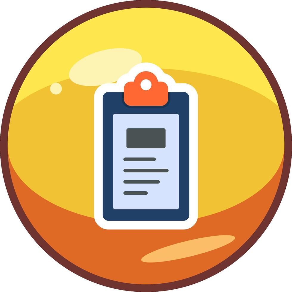 Clipboard Vector Icon