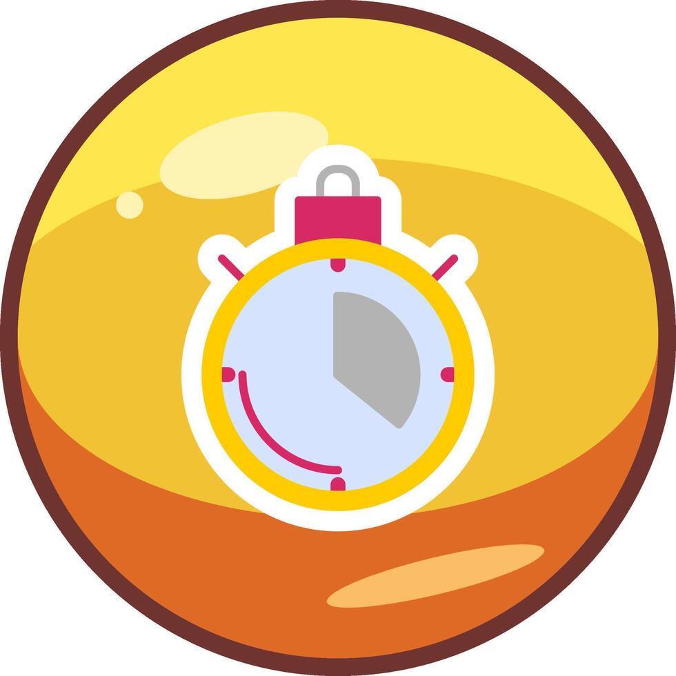 Stopwatch Vecto Icon vector