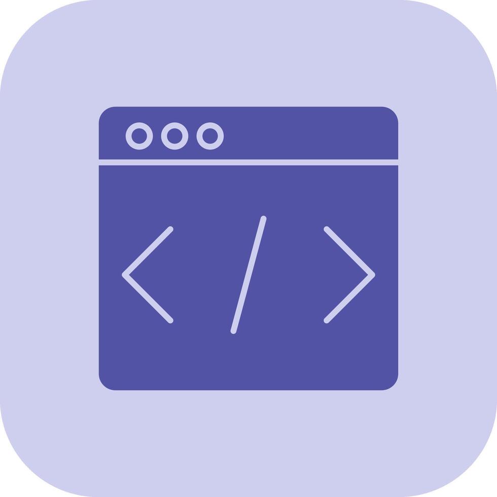 Development Glyph Tritone Icon vector