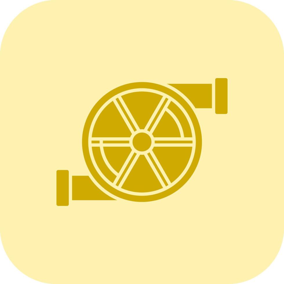 Turbo Glyph Tritone Icon vector