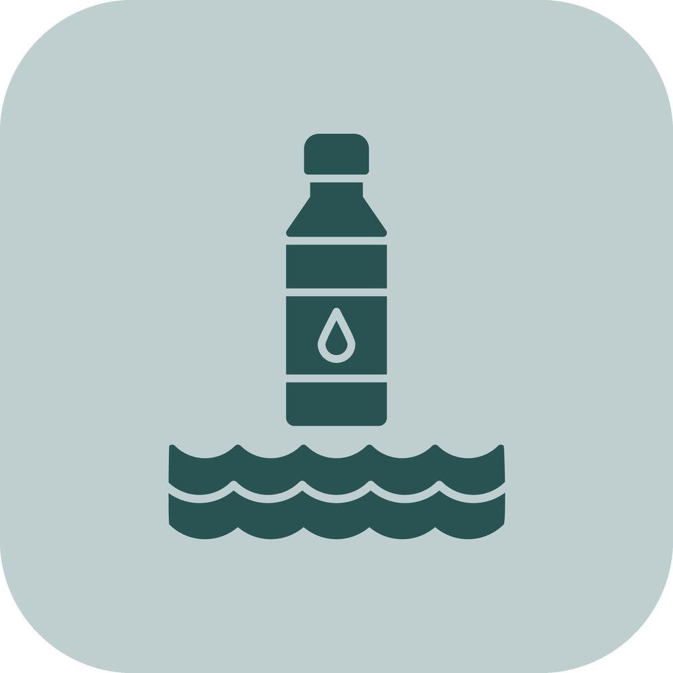 Water Glyph Tritone Icon vector