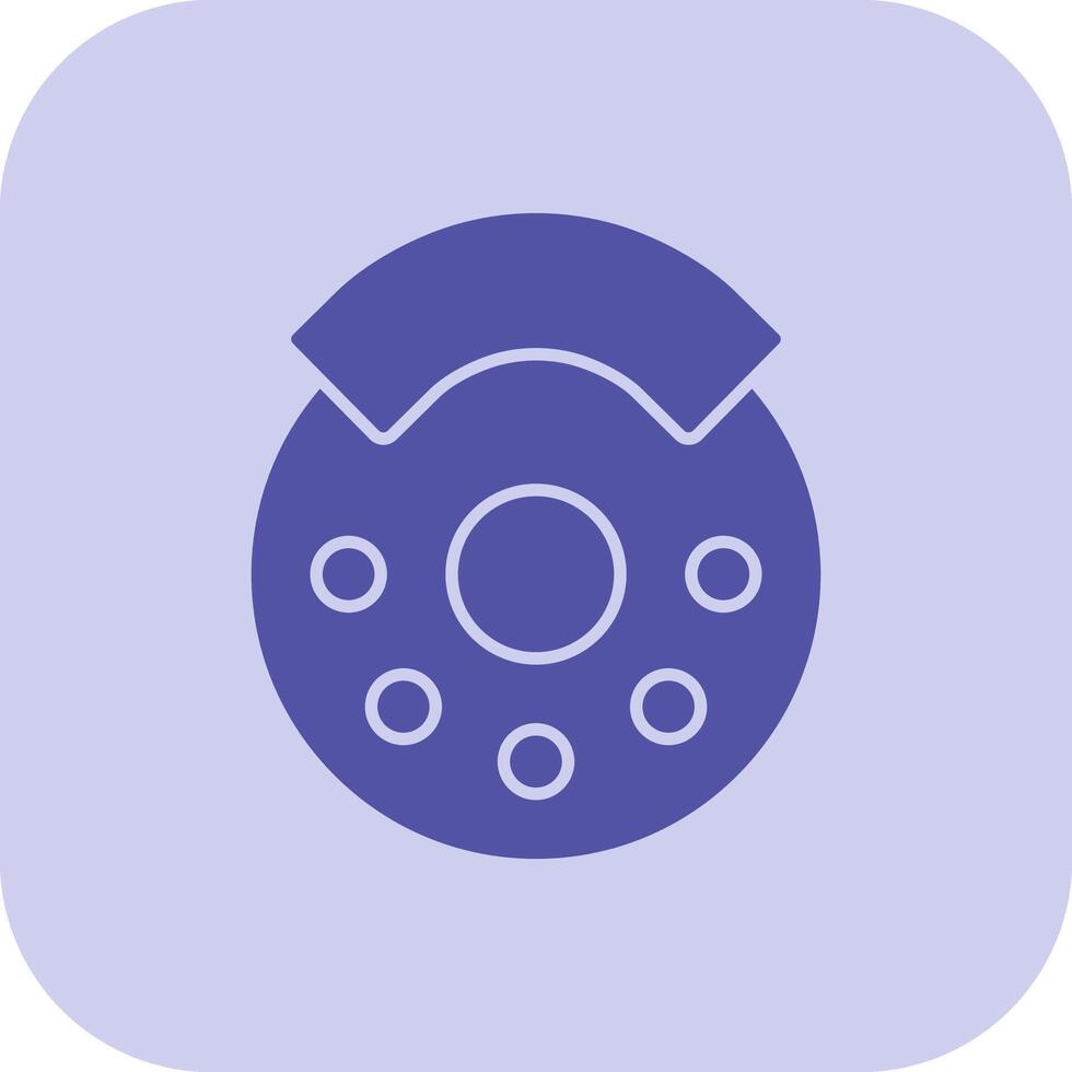 Break Glyph Tritone Icon vector