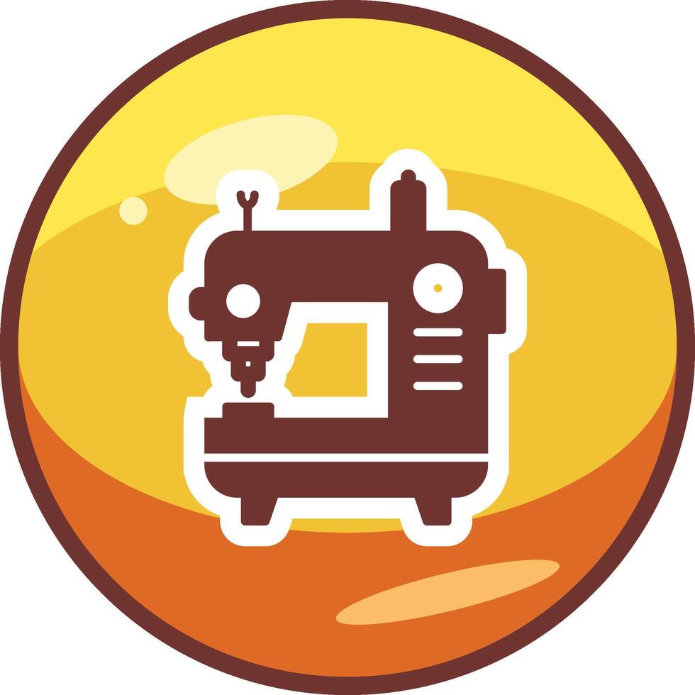 Sewing Machine Vector Icon