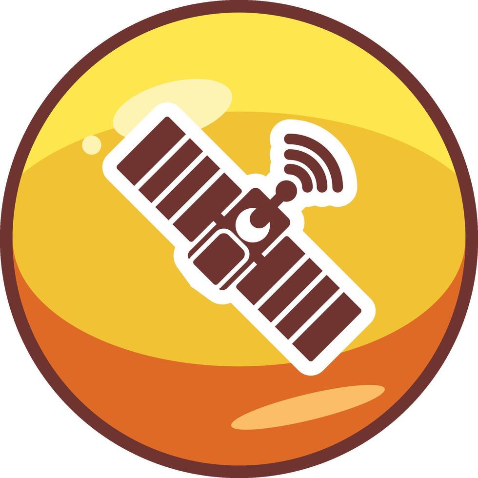 Satellite Vector Icon