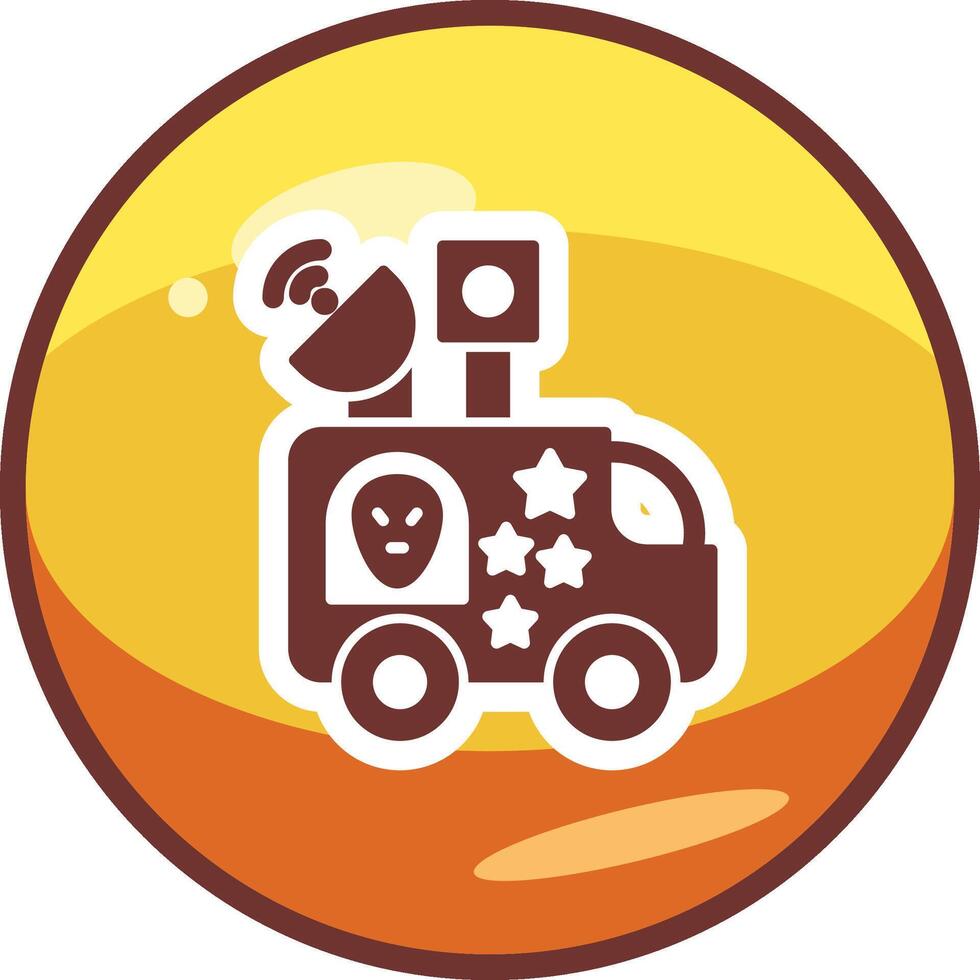 News Van Vector Icon
