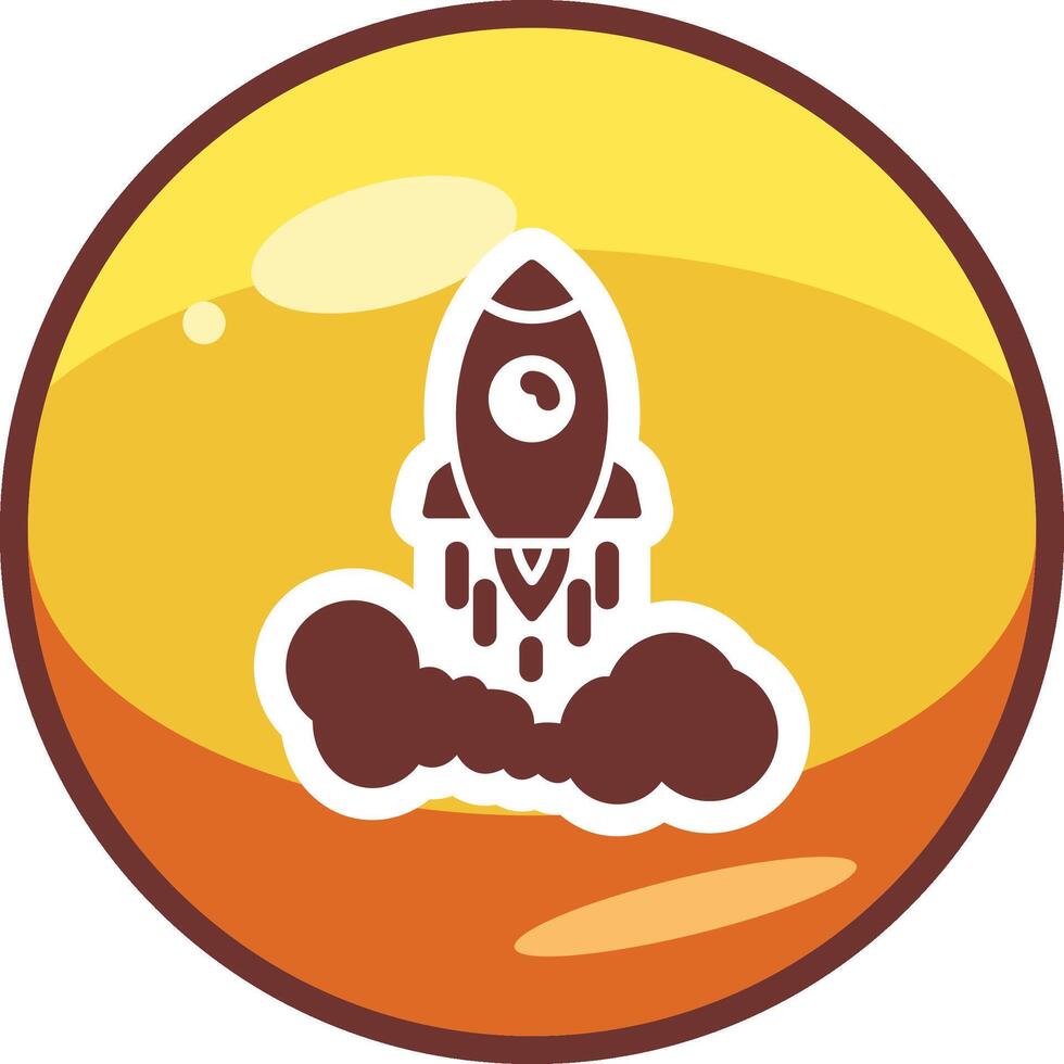 Spaceship Vector Icon