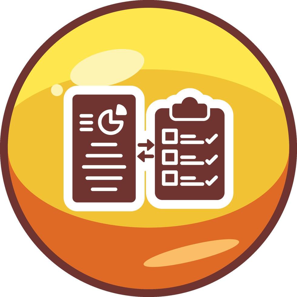 Work Flow Vector Icon