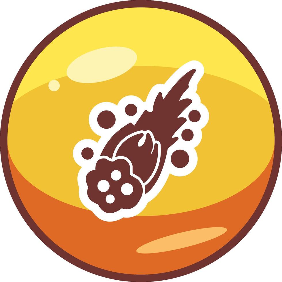 Meteor Vector Icon