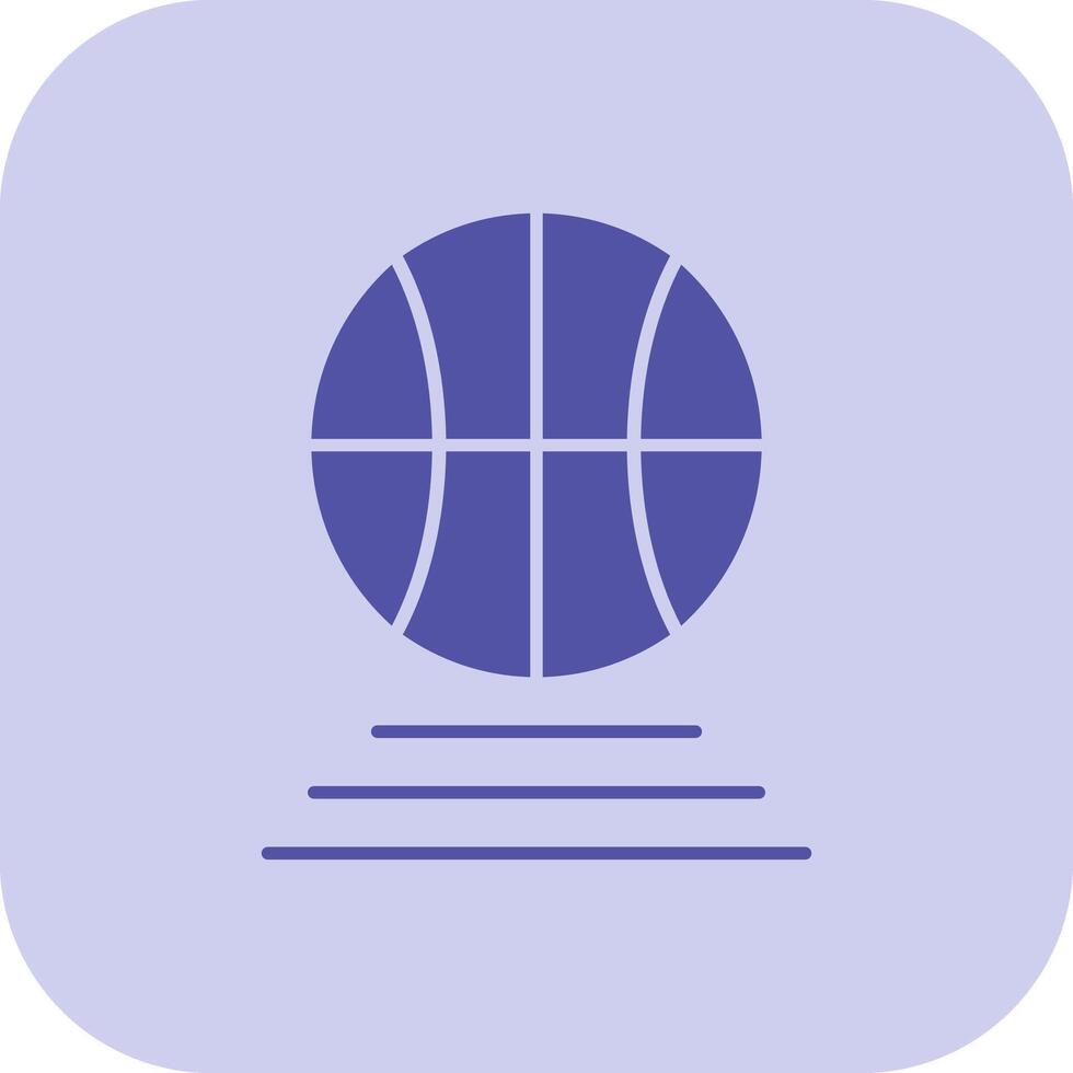baloncesto glifo tritono icono vector