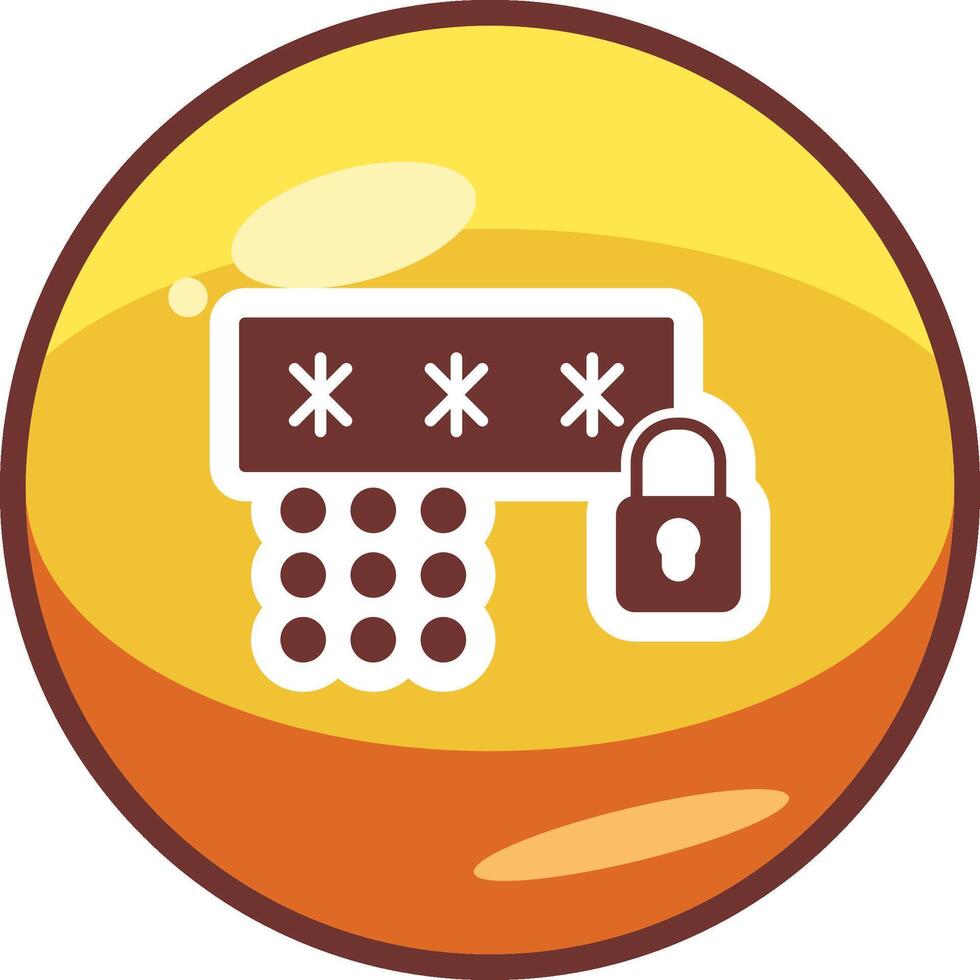 Passcode Vector Icon
