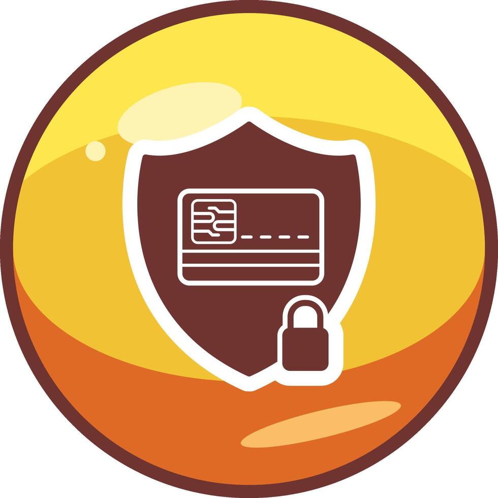 Card Security Vector Icon