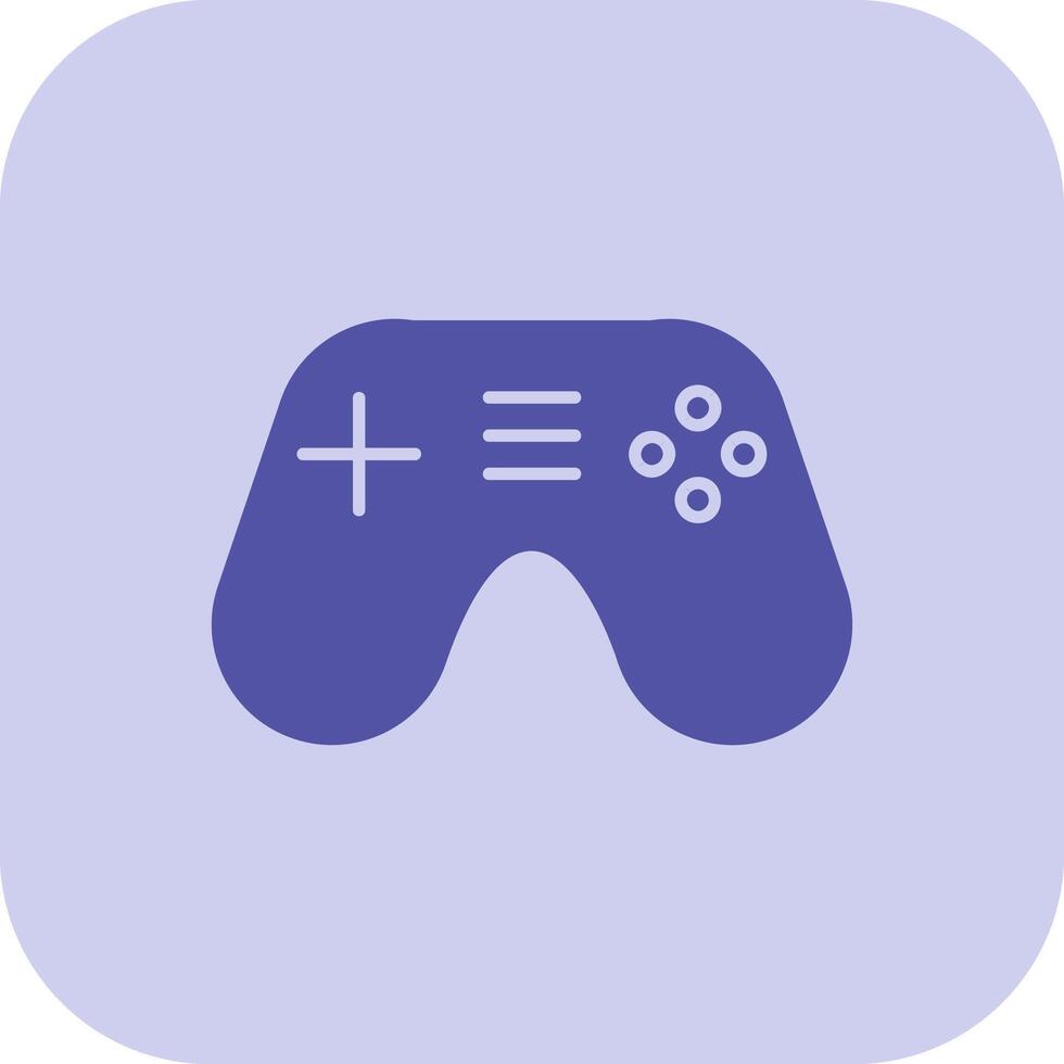 Console Glyph Tritone Icon vector