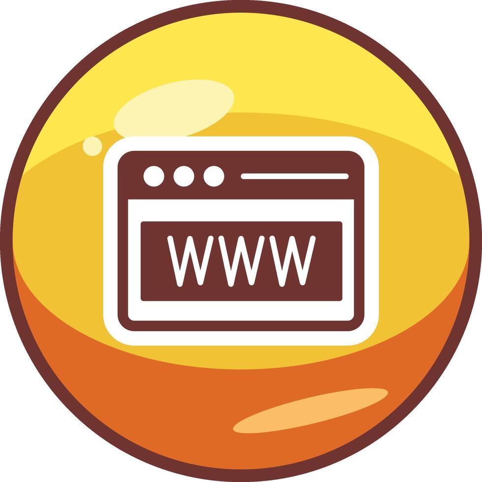 Web Browser Vector Icon