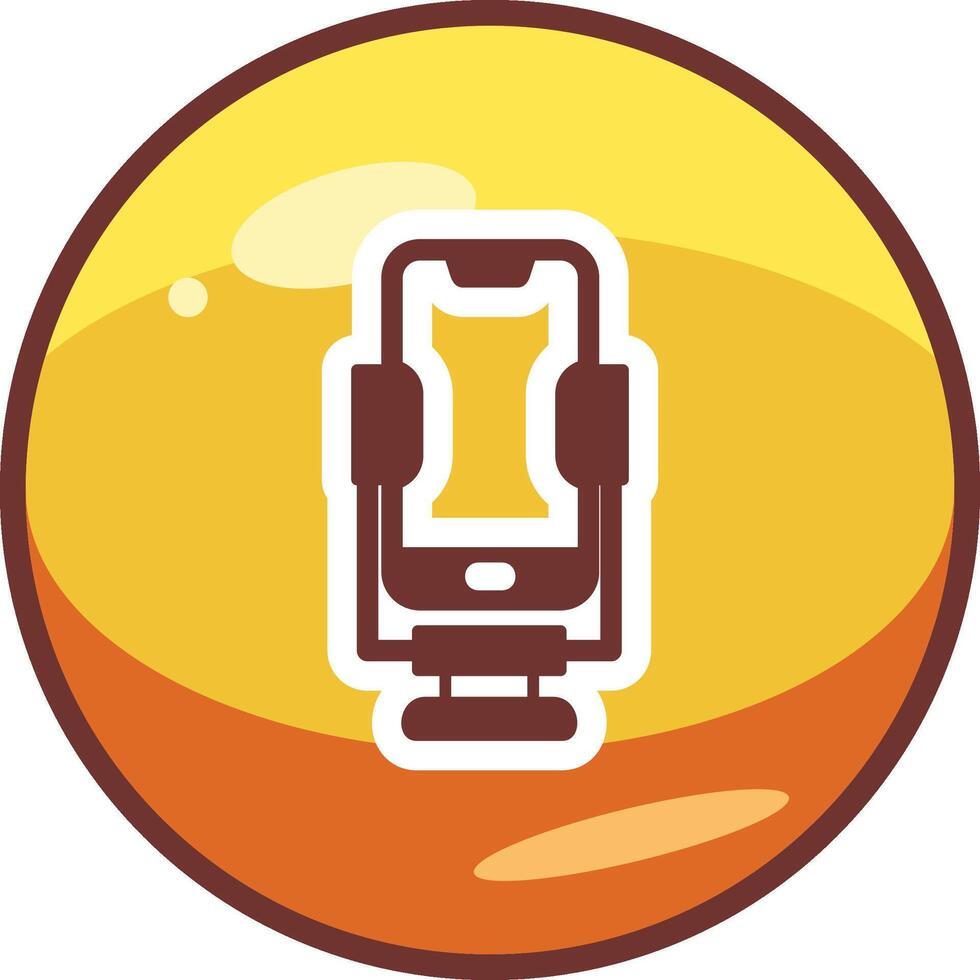 Smartphone Stand Vector Icon