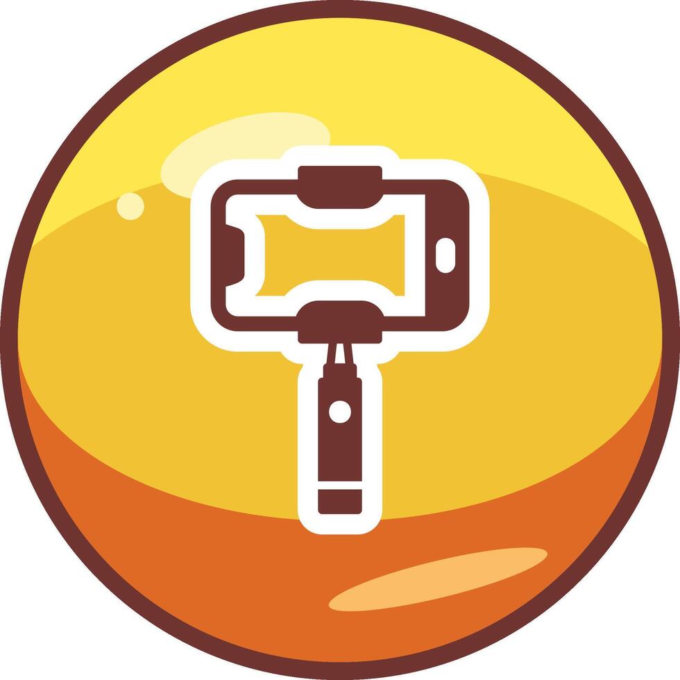 Selfie Stick Vector Icon