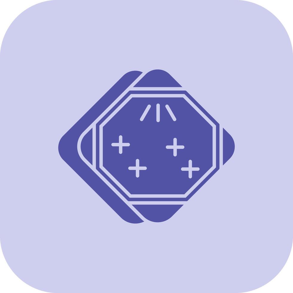 Handkerchief Glyph Tritone Icon vector