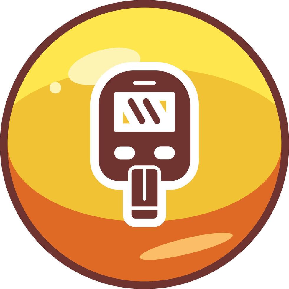 Glucometer Vector Icon