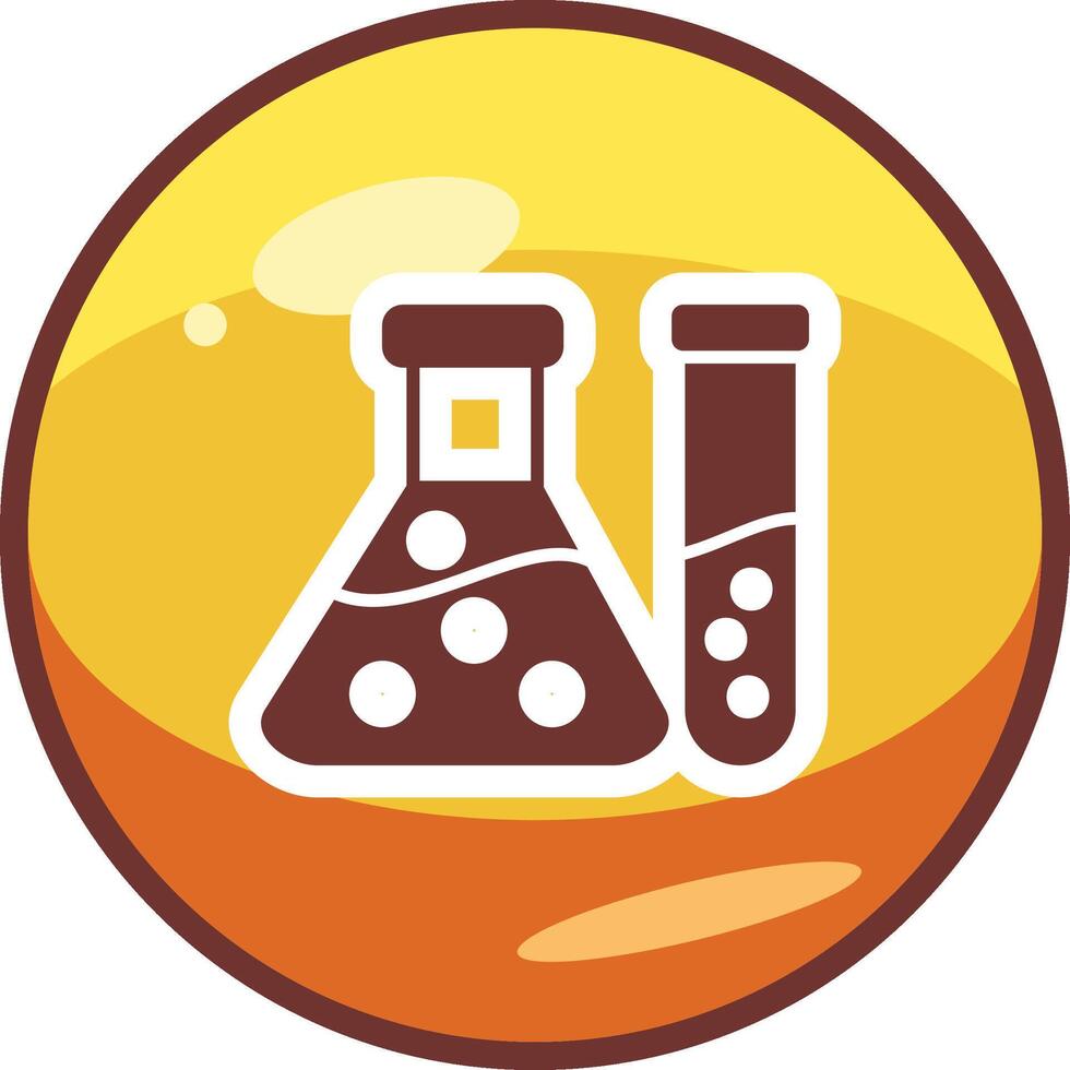 Flask Vector Icon