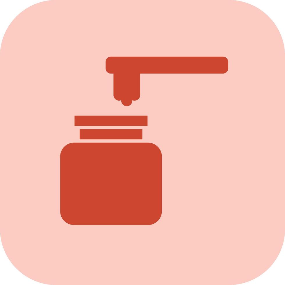 Wax Glyph Tritone Icon vector