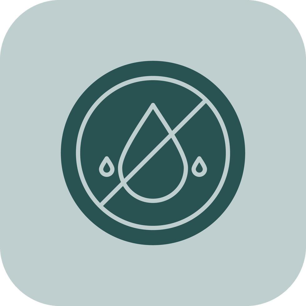 Embargo Glyph Tritone Icon vector
