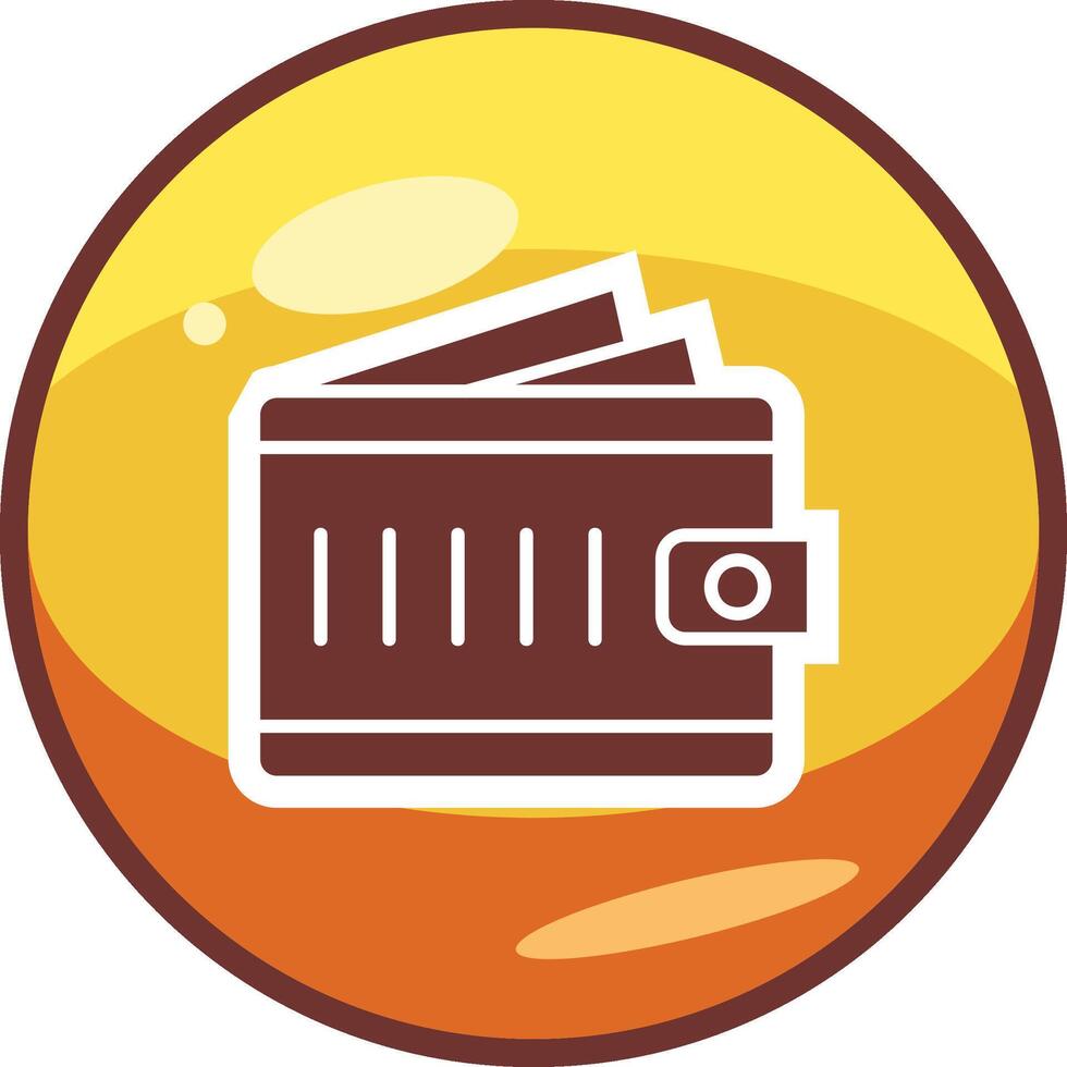 Cash Wallet Vector Icon