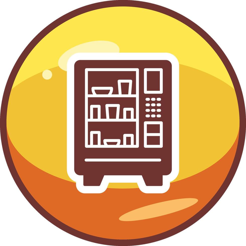 Vending Machine Vector Icon