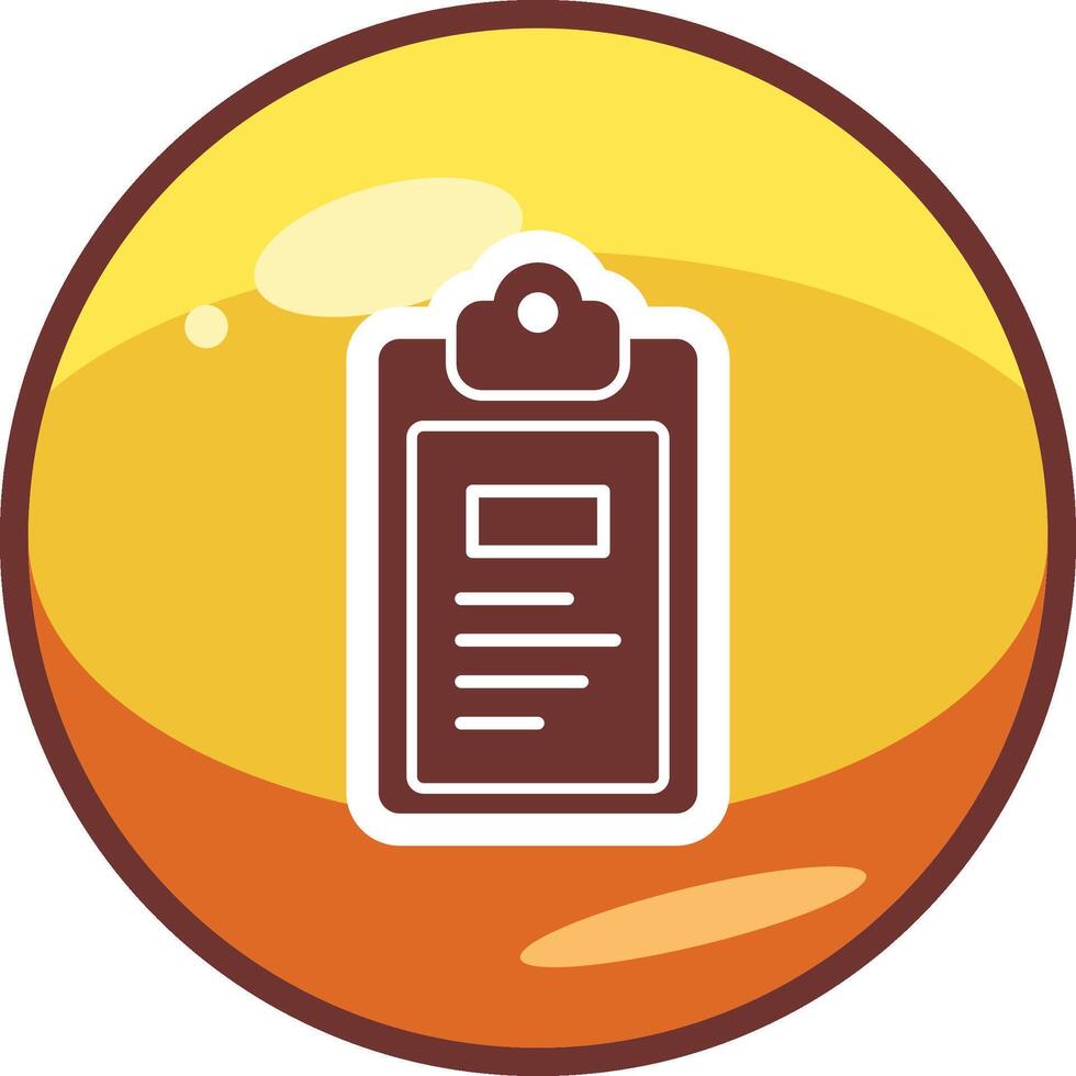 Clipboard Vector Icon