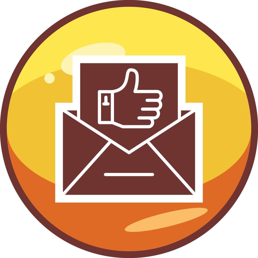 Email Like Vector Icon