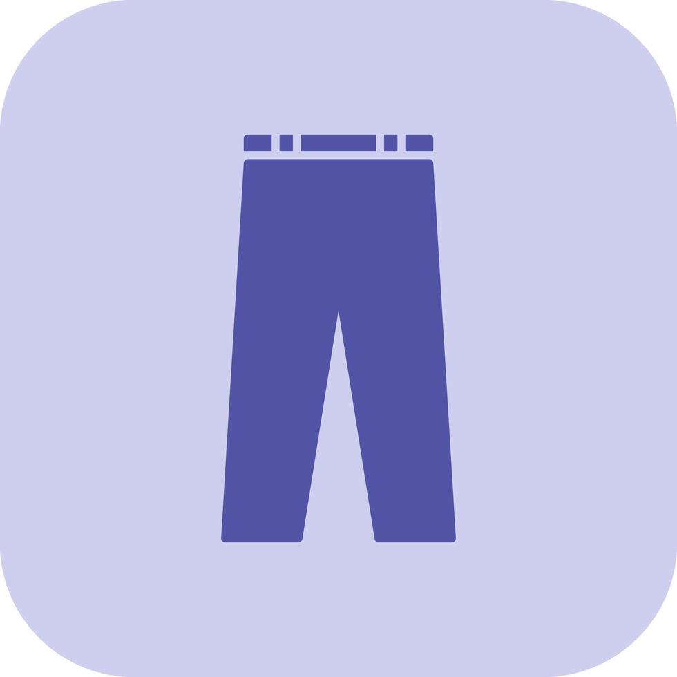 Trousers Glyph Tritone Icon vector