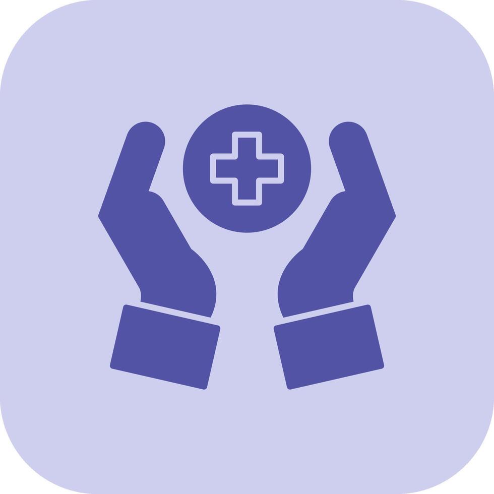 Health Care Glyph Tritone Icon vector