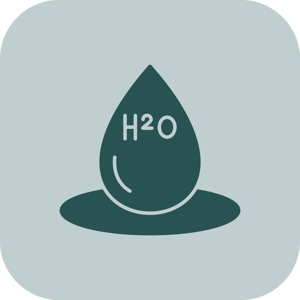 H2o Glyph Tritone Icon vector