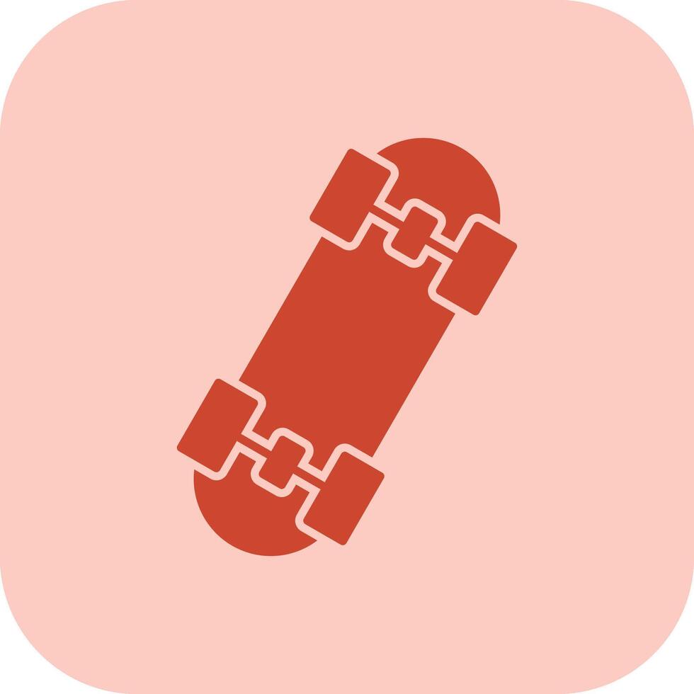 Skates Glyph Tritone Icon vector