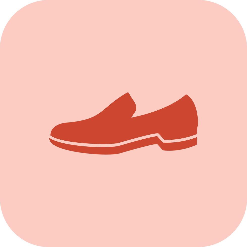 Shoes Glyph Tritone Icon vector