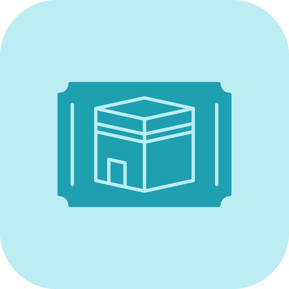 Decoration Glyph Tritone Icon vector