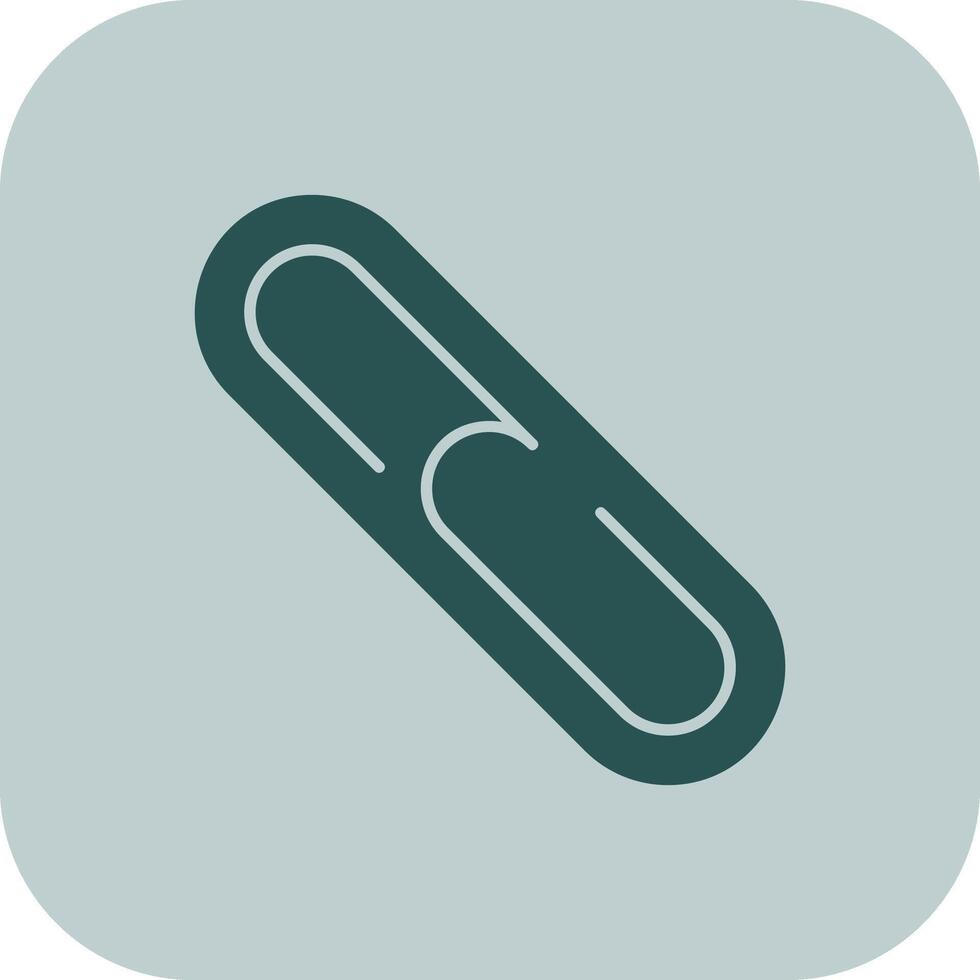Backlink Glyph Tritone Icon vector