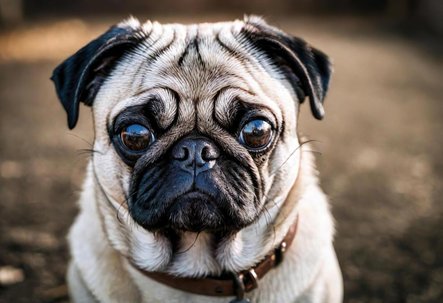 ai generado un linda doguillo perro foto