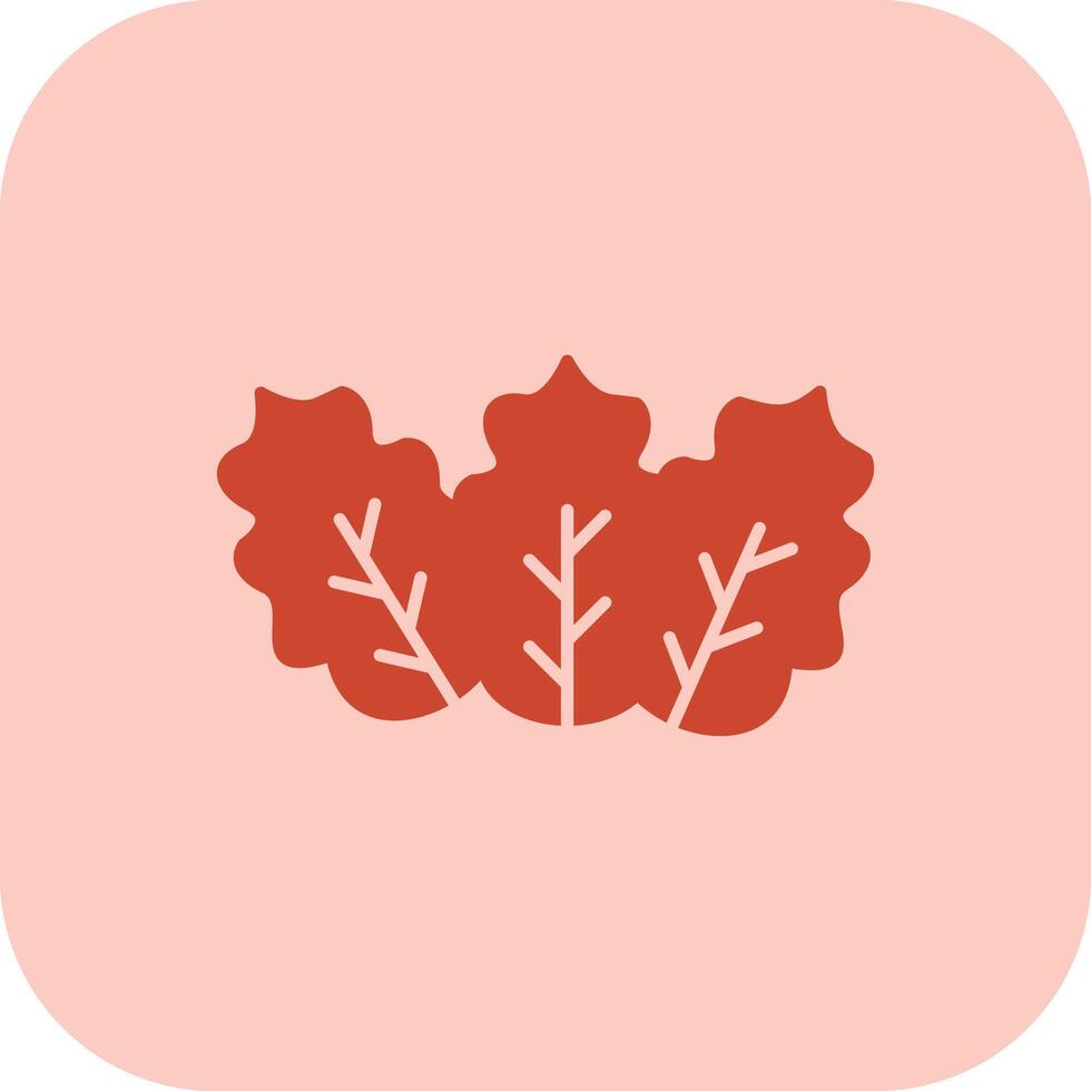 Cabbage Glyph Tritone Icon vector