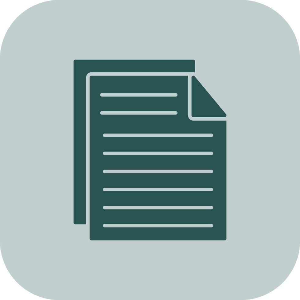 Notes Glyph Tritone Icon vector