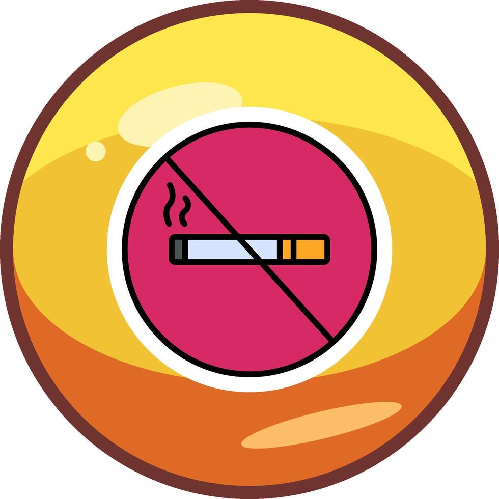 No Smoking Vector Icon