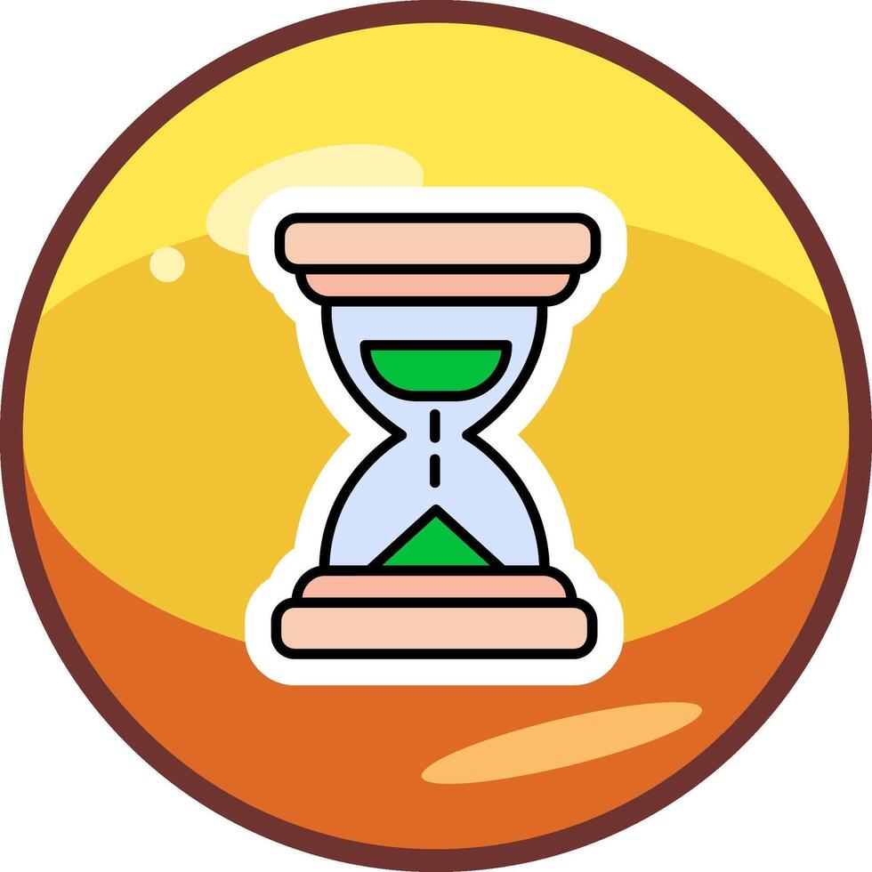 Sand Clock Vector Icon