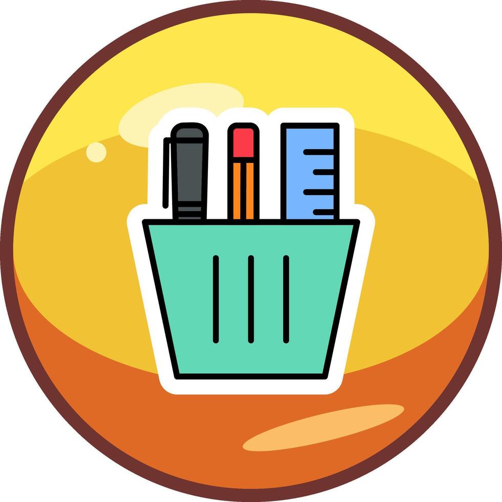 Stationery Vector Icon