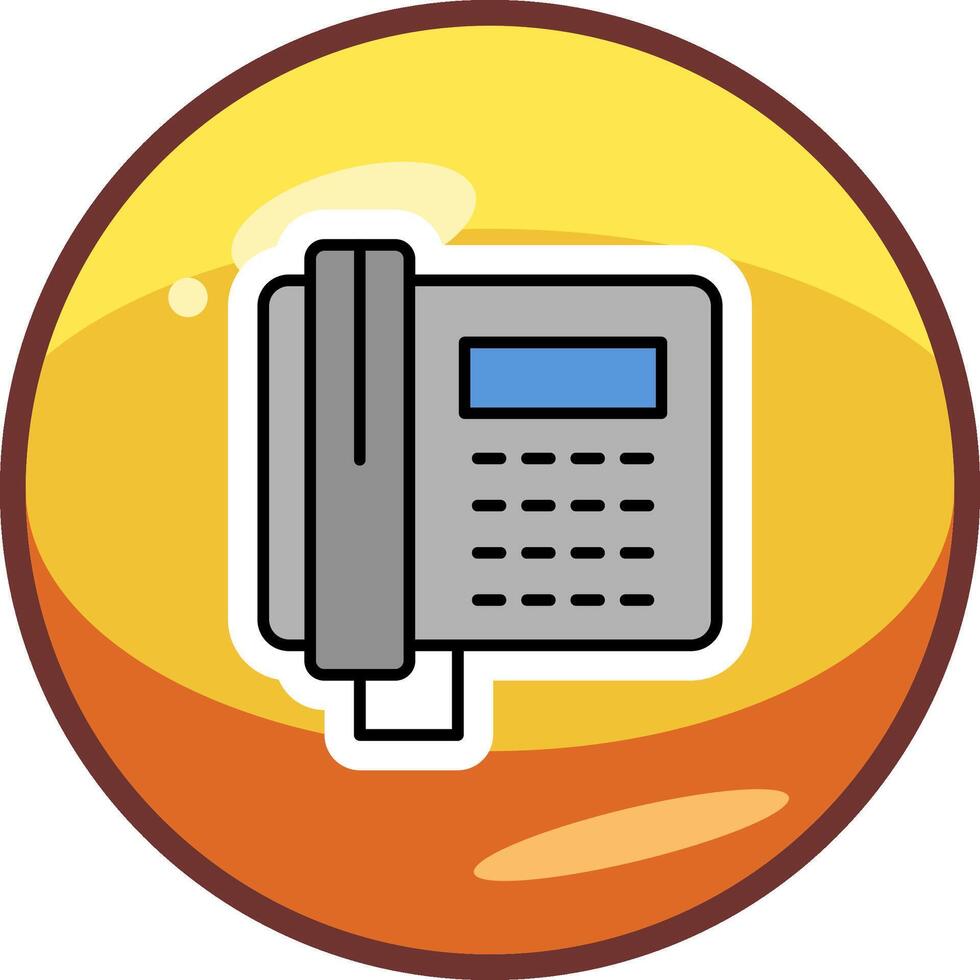 Telephone Vector Icon