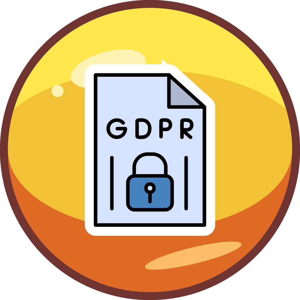 GDPR Vector Icon