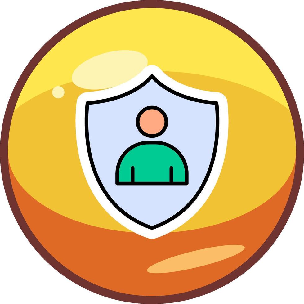 Account Protection Vector Icon