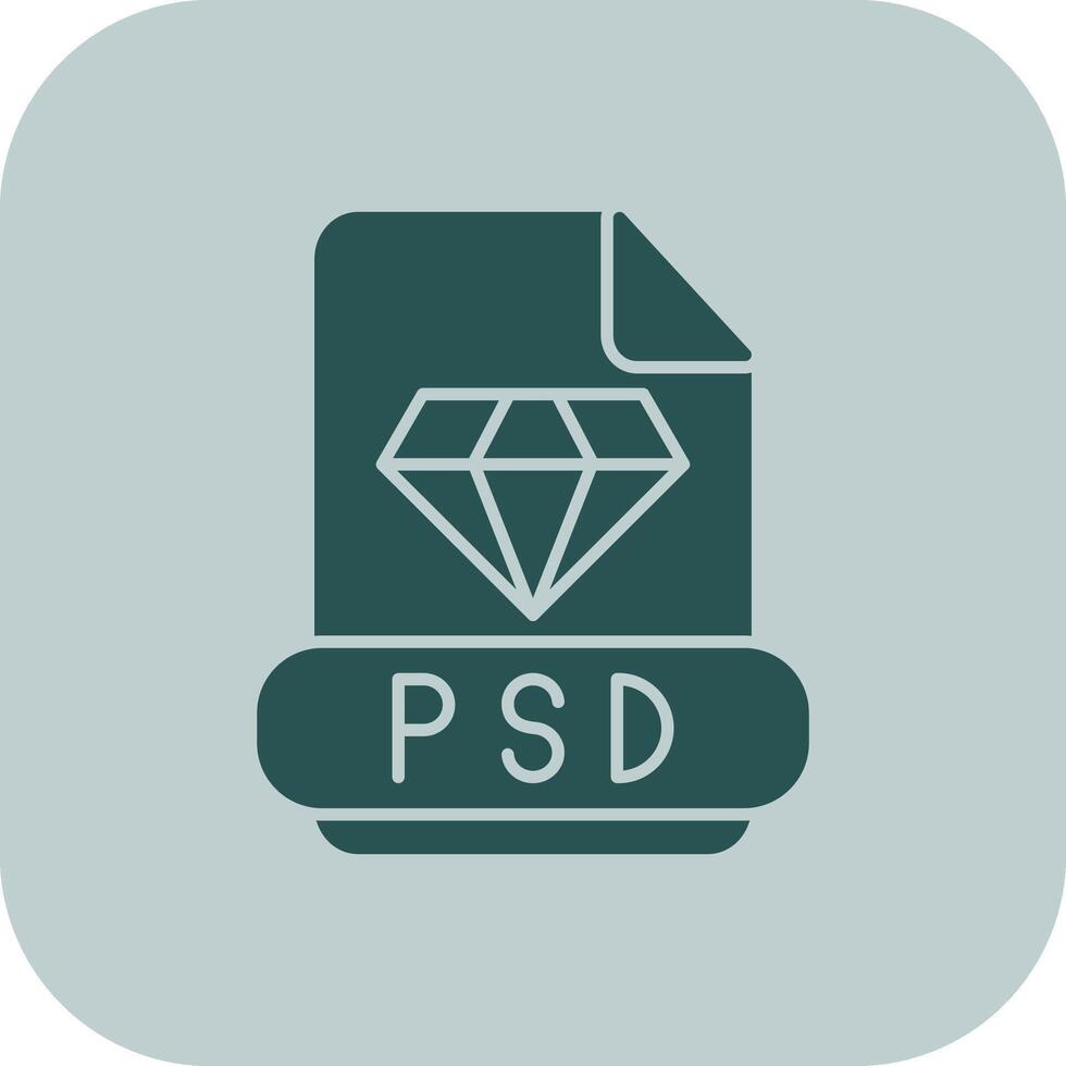 psd glifo tritono icono vector