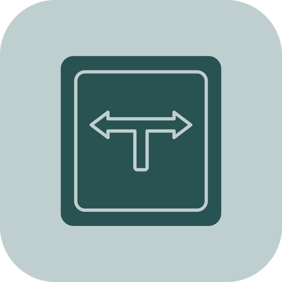Direction Glyph Tritone Icon vector